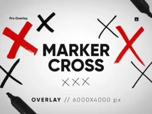 25 marker cross overlay hq1