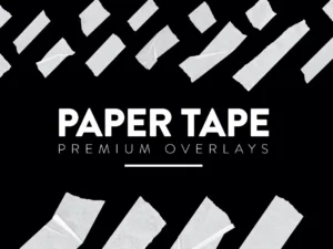 25 paper tape overlay hq1
