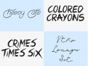 30 fonts pack