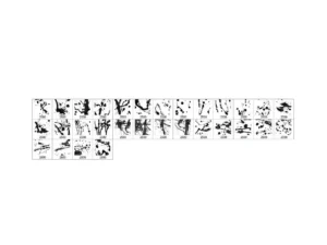 30 ink splatter photoshop brushes vol 2