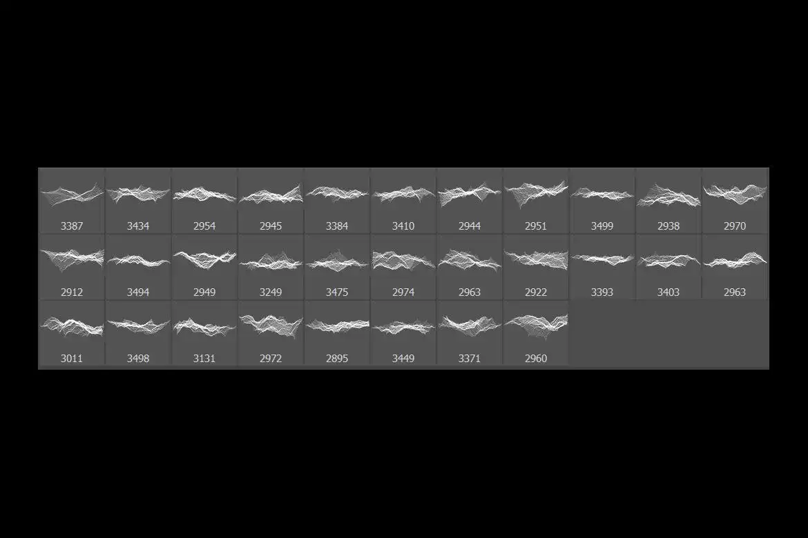30 Metalandscape Photoshop Stamp Brushes
