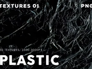 30 plastic texture overlays