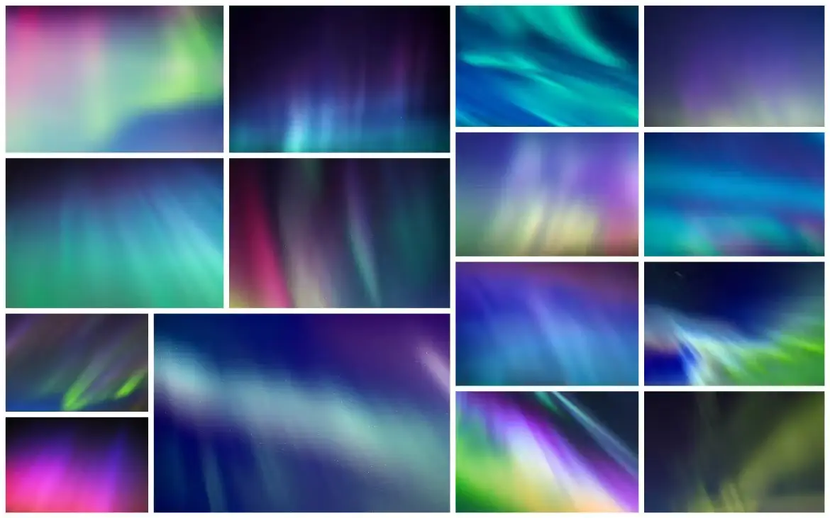 30 Aurora Space Backgrounds 7 30 aurora space backgrounds3