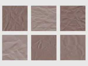 30 crumpled paper photoshop stamp brushes 2 3