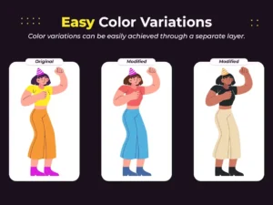 30 images happy people party illustrations4