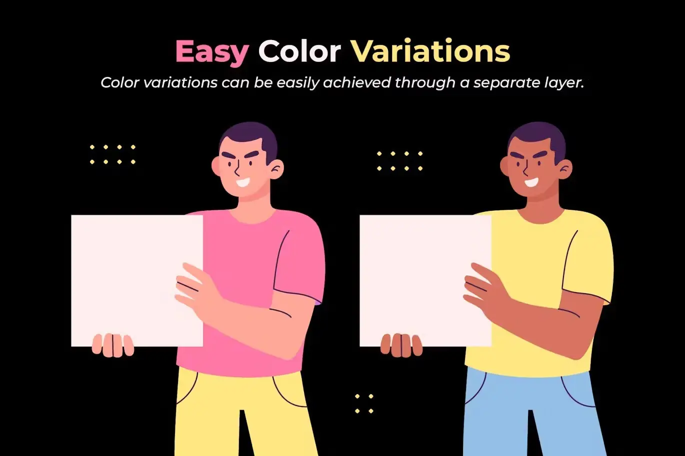 30 Images People Holding Blank Banner Illustration 3 30 images people holding blank banner illustration2