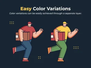 30 images shipping delivery illustrations2