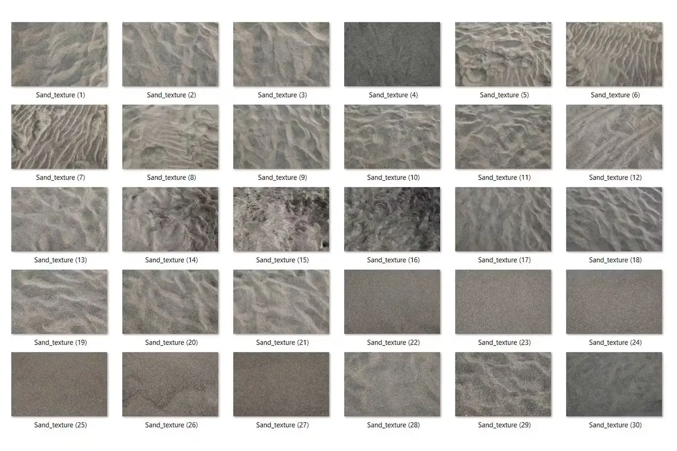 30 Sand Texture HQ