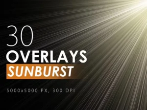 30 sunburst overlays1