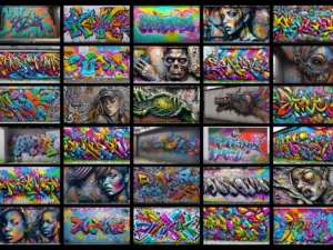300 graffiti backgrounds 2