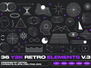 31 elementos retro del ao 2000 v