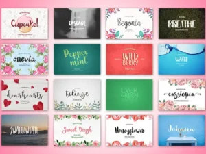 32 fonts bundle 3