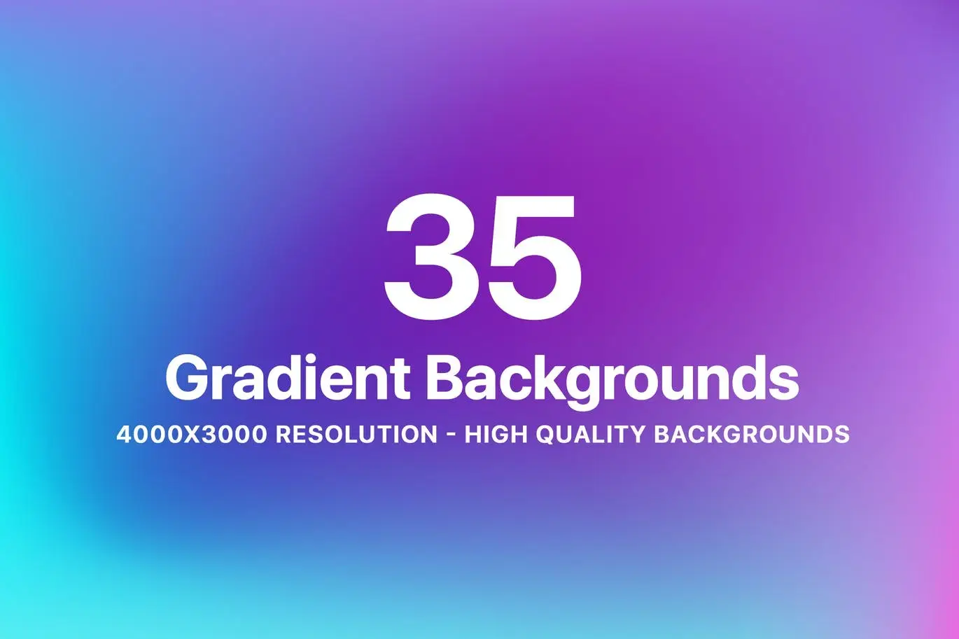 35 Gradient Backgrounds