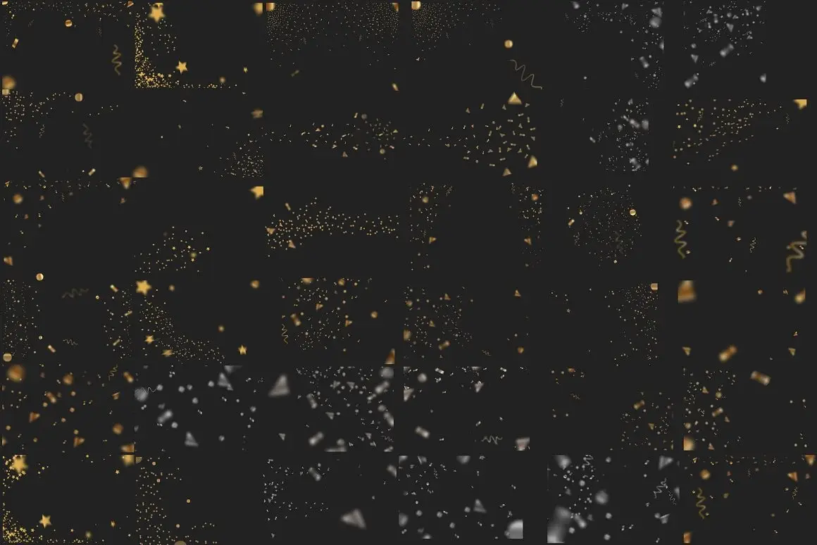 36 Brilliant Confetti Overlays 12 36 brilliant confetti overlays11
