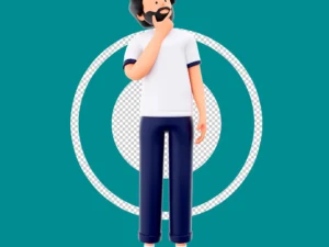 3d male character set 6