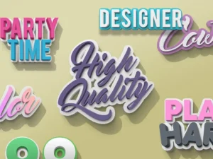3d text effects v 2 1