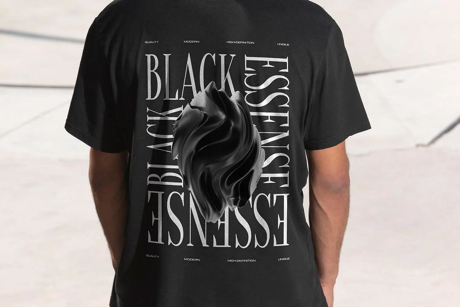 3D Black Shapes 9 3d black shapes collectionby designessense05