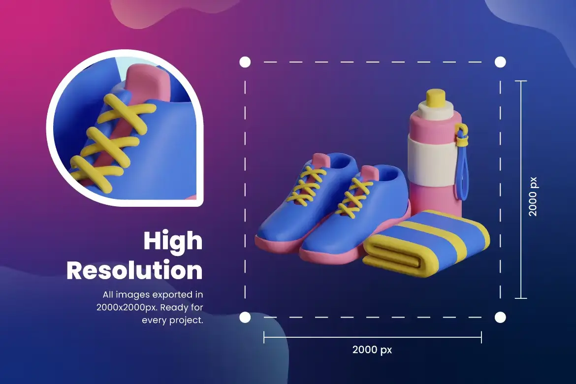 3D Education Icons