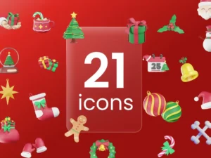 3d object christmas pack02