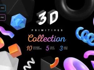 3d primitives collection1