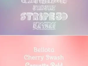 40 fonts collection