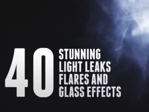 40 light leaks flares glass effects1
