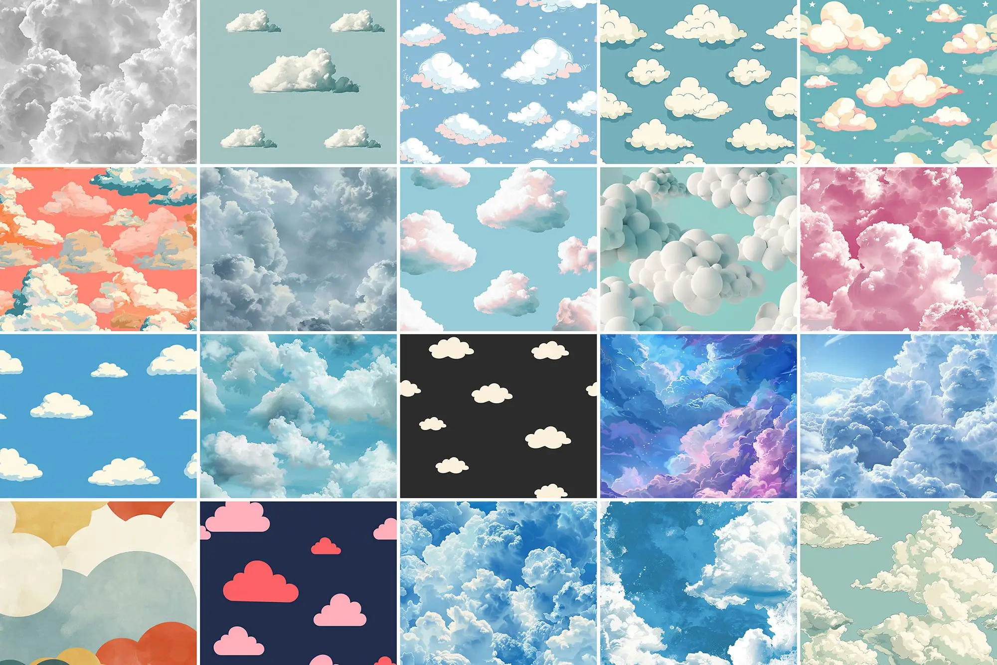 400+ Cloud Patterns 5 400 cloud patterns 3