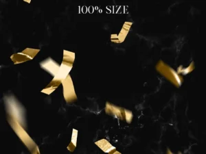 43 gold confetti overlays metallic confetti 8