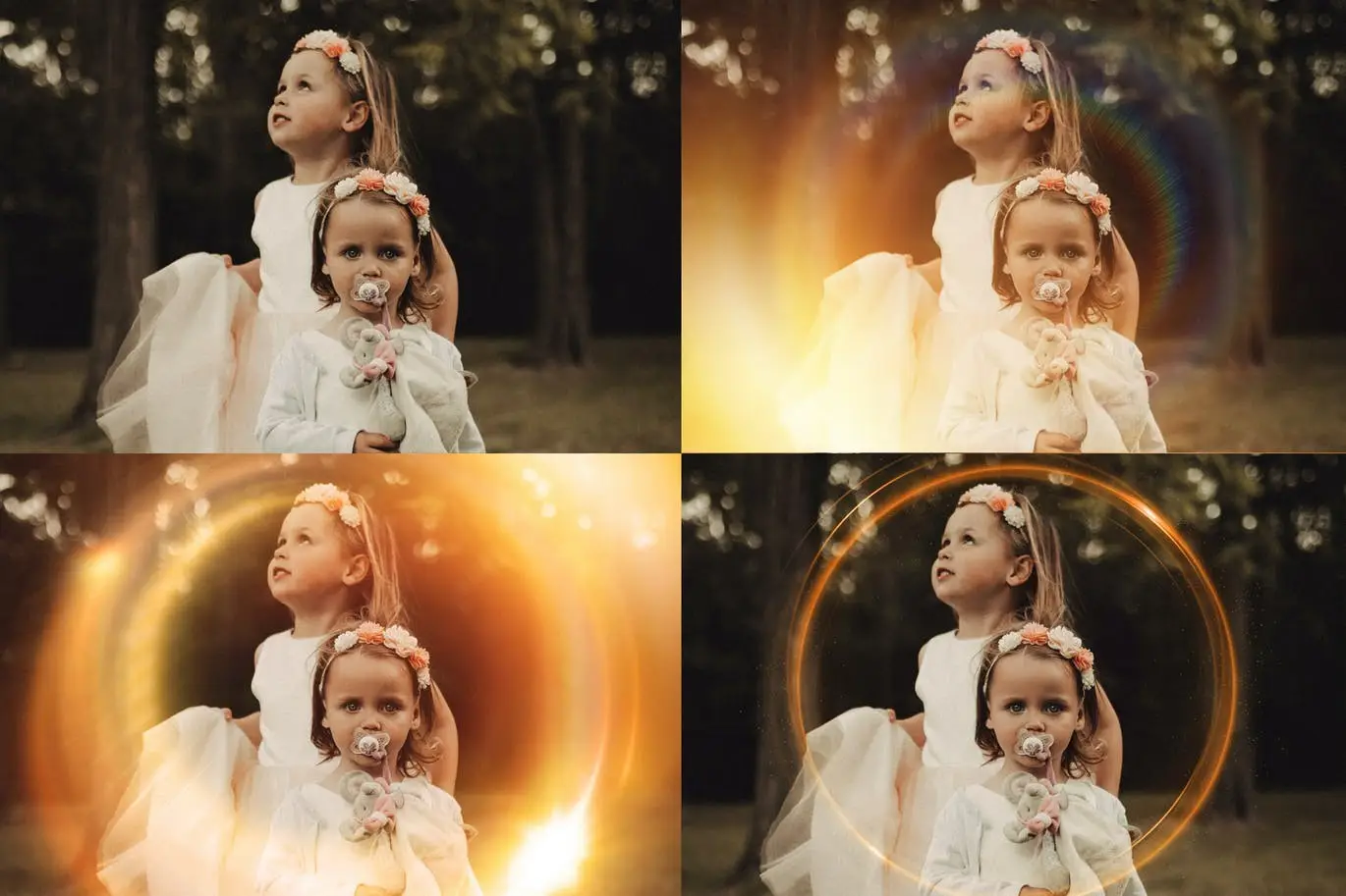 43 Ring Lens Flare Overlays & Photoshop Action 6 43 ring lens flare overlays photoshop action04
