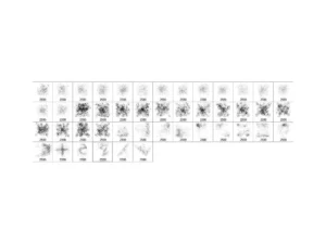 45 broken glass photoshop stamp brushes vol 3