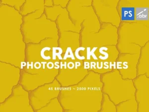 45 cracks photoshop stamp brushes1