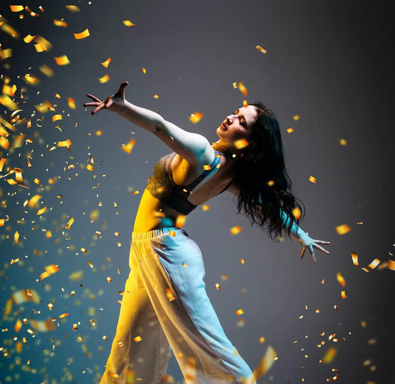 45 Golden Confetti Photoshop Overlays, Glitter 6 45 golden confetti photoshop overlays glitter5