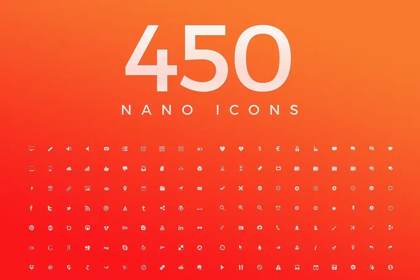 450 Nano Icons