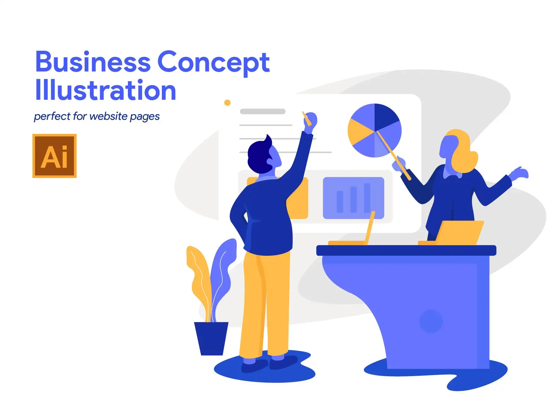 5 Business Concept Illustrations 3 5 business concept illustrations2