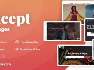 5 concept landing page template1