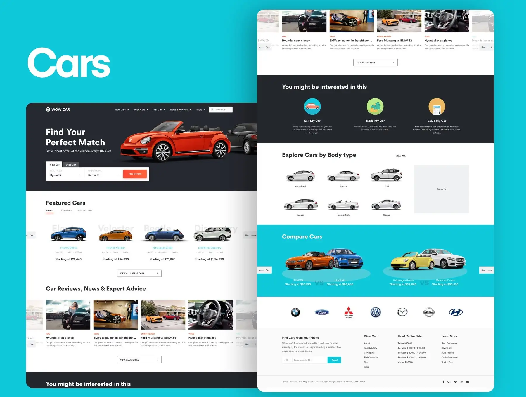 5 Concept Landing Page Template 6 5 concept landing page template5