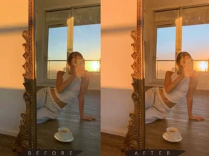 5 golden hour lightroom preset 2