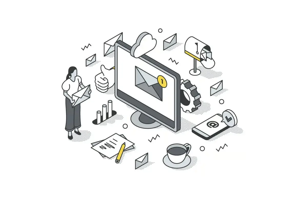 5 Digital Marketing Isometric Scenes 4 5 digital marketing isometric scenes3