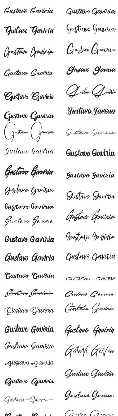 50 Premium Script Fonts Pack