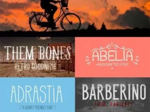 50 sports fonts pack