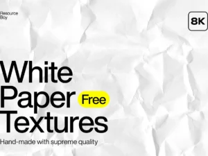 50 white paper textures
