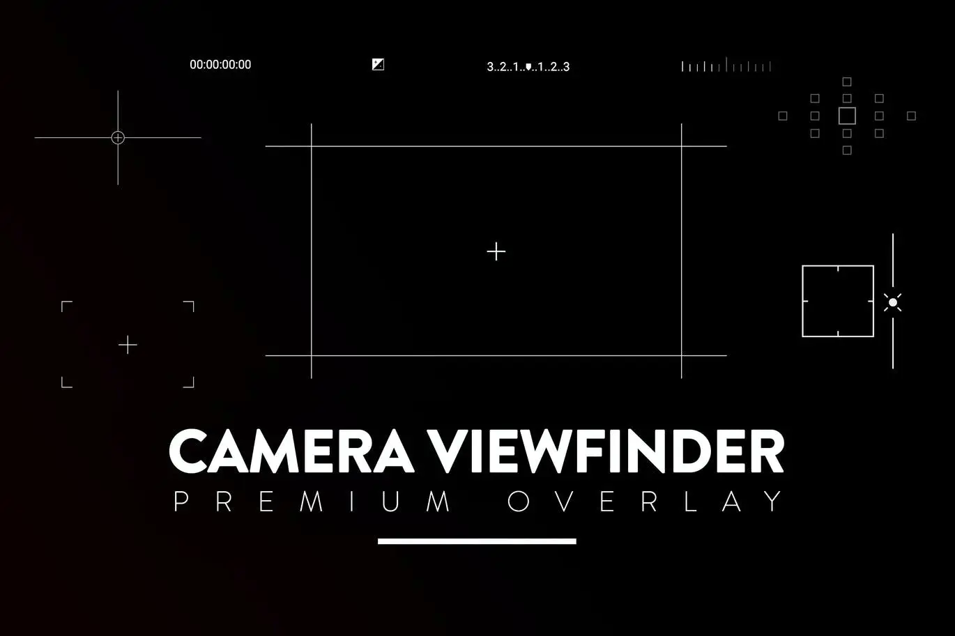50 Camera Viewfinder Overlays