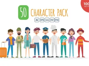 50 character pack1