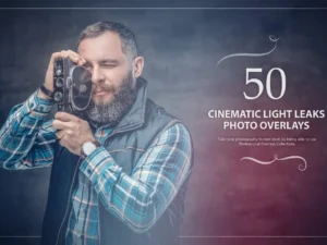 50 cinematic light leaks photo overlays1 2