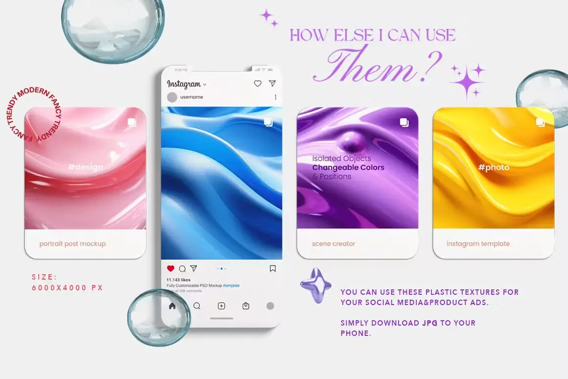50 Melted Plastic Backgrounds 4 50 melted plastic backgrounds04