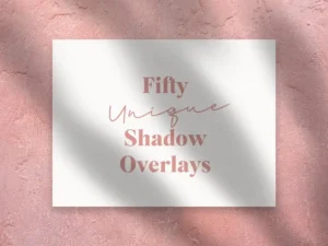 50 unique shadow overlays1