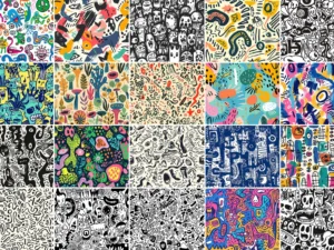 500 doodle patterns 3