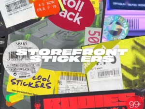 54 storefront stickers