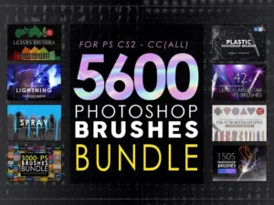 5600 photoshop brushes bundle01
