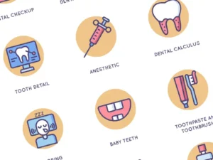 57 dental icons butterscotch series1 1
